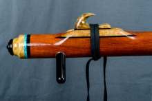 Honduran Rosewood Native American Flute, Minor, Bass G-3, #J33H (7)